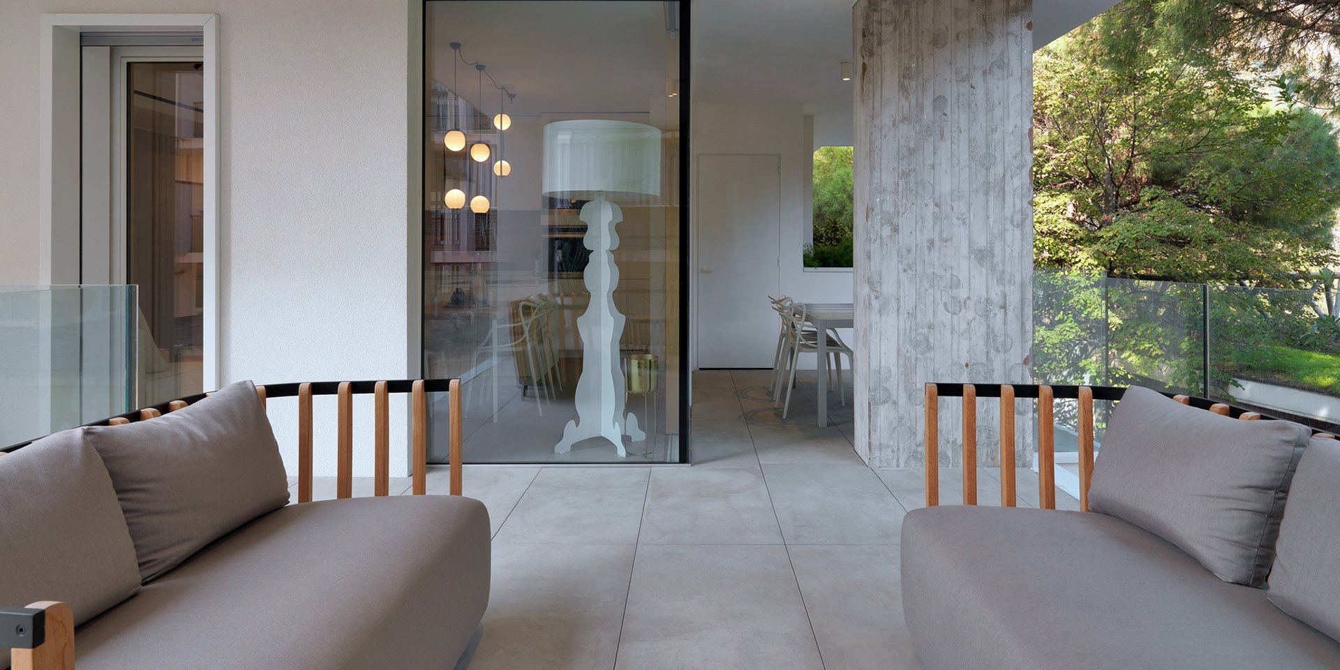 Le collezioni Del Conca in un progetto NZEB, Nearly Zero Energy Building  - Ceramica del Conca