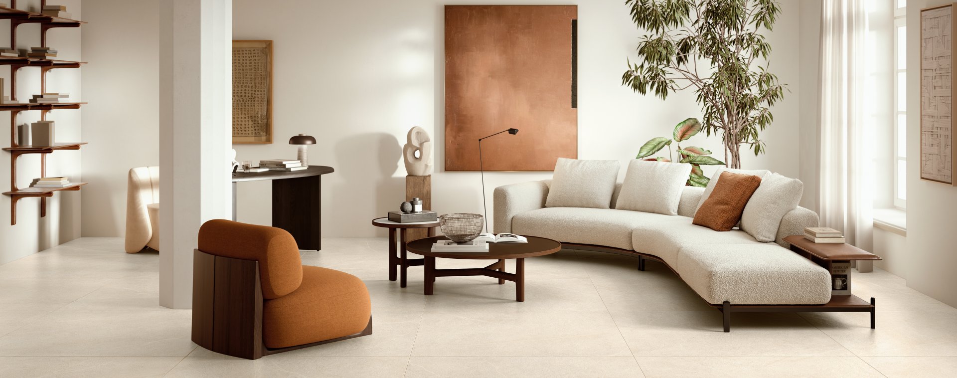 Del Conca a Coverings 2025 con l’ultima collezione Sensoria  - Ceramica del Conca