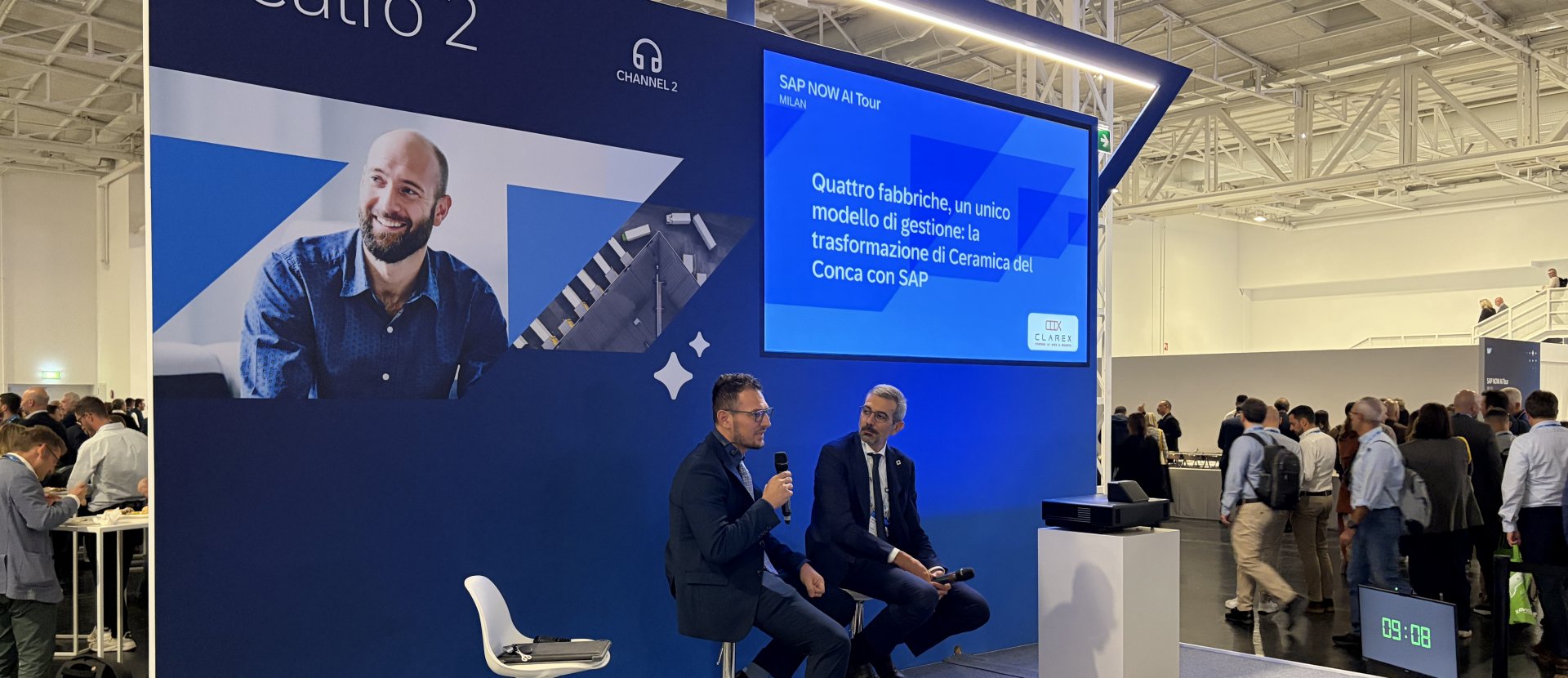 Ceramica del Conca protagonista al SAP NOW AI Tour 2026  - Ceramica del Conca