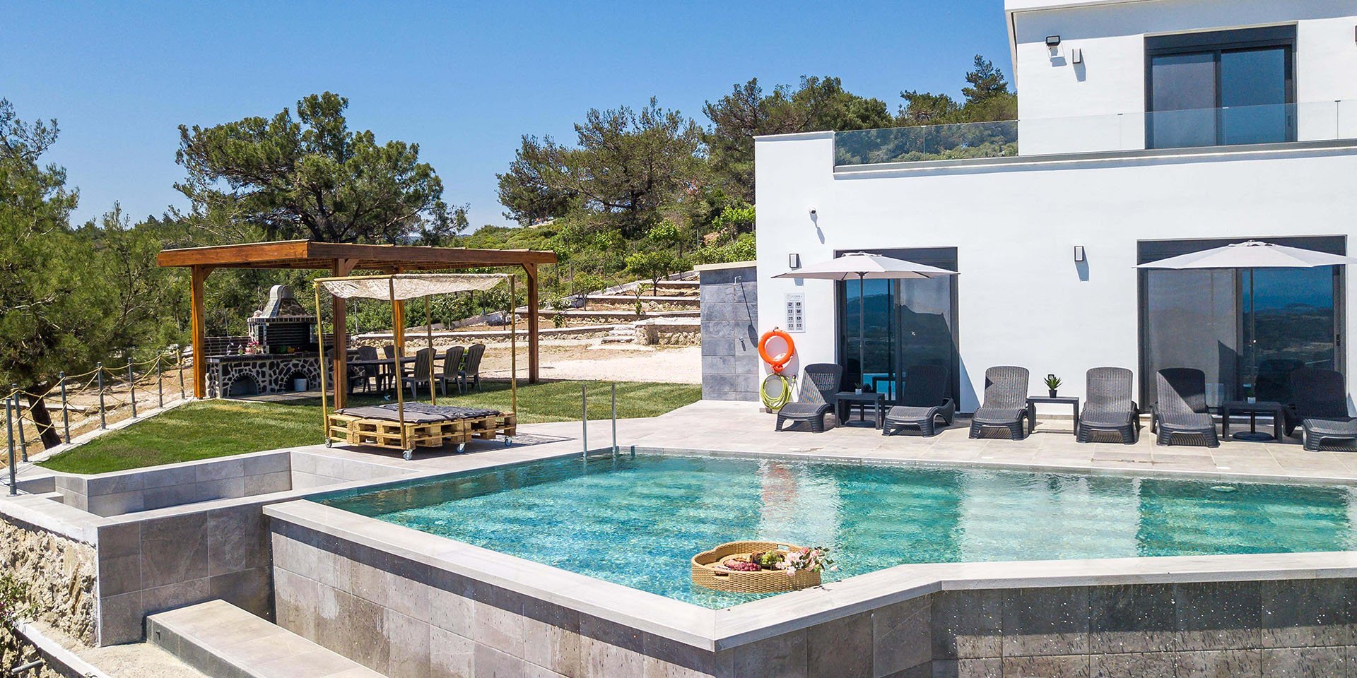 Porcelain Stoneware VILLA INDIRA RHODES, Rhodes, Greece Villa_Indira_Climb_Top_1920x960_02 - Ceramica del Conca