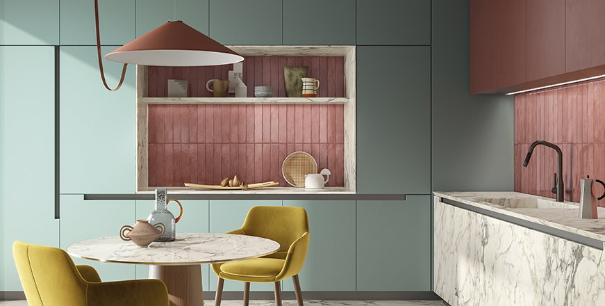 The new Del Conca and Faetano are interactive  - Ceramica del Conca