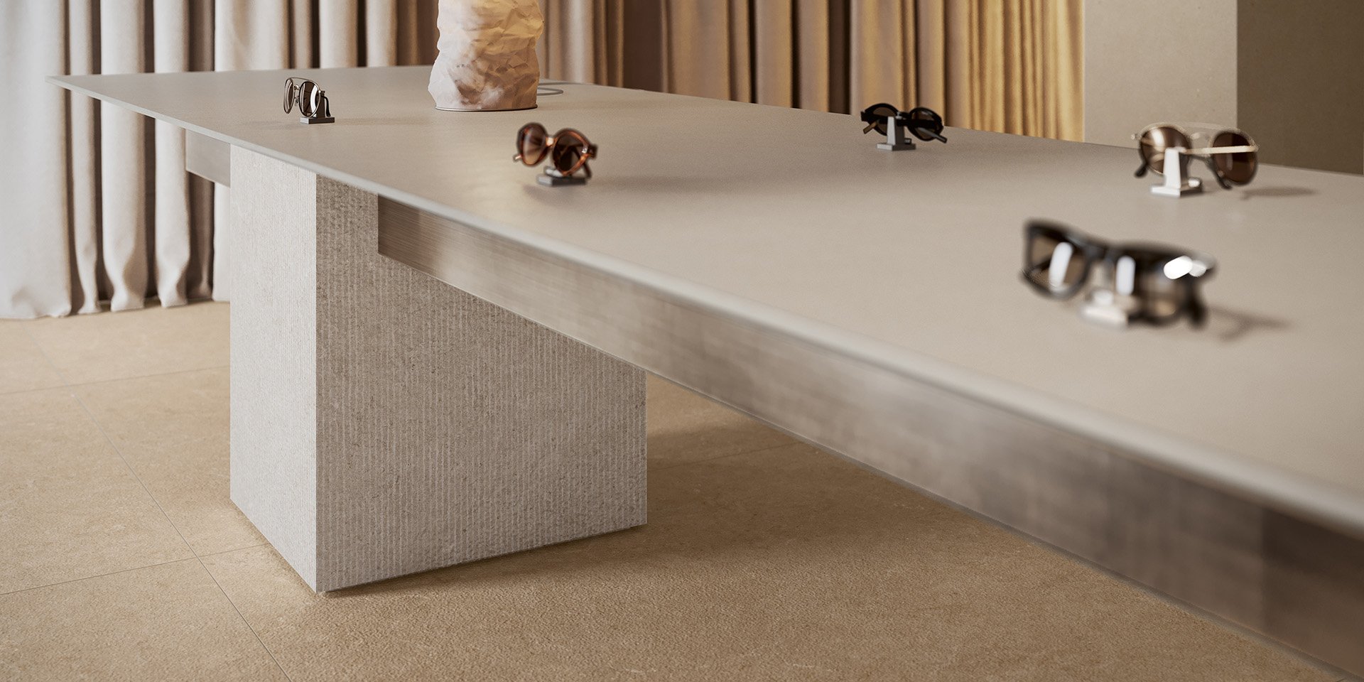 Gres porcellanato Iconic del_conca_iconic_ecru_matter_mineral_chalk_matter_royal_commercial_02_top_1920x960 - Ceramica del Conca