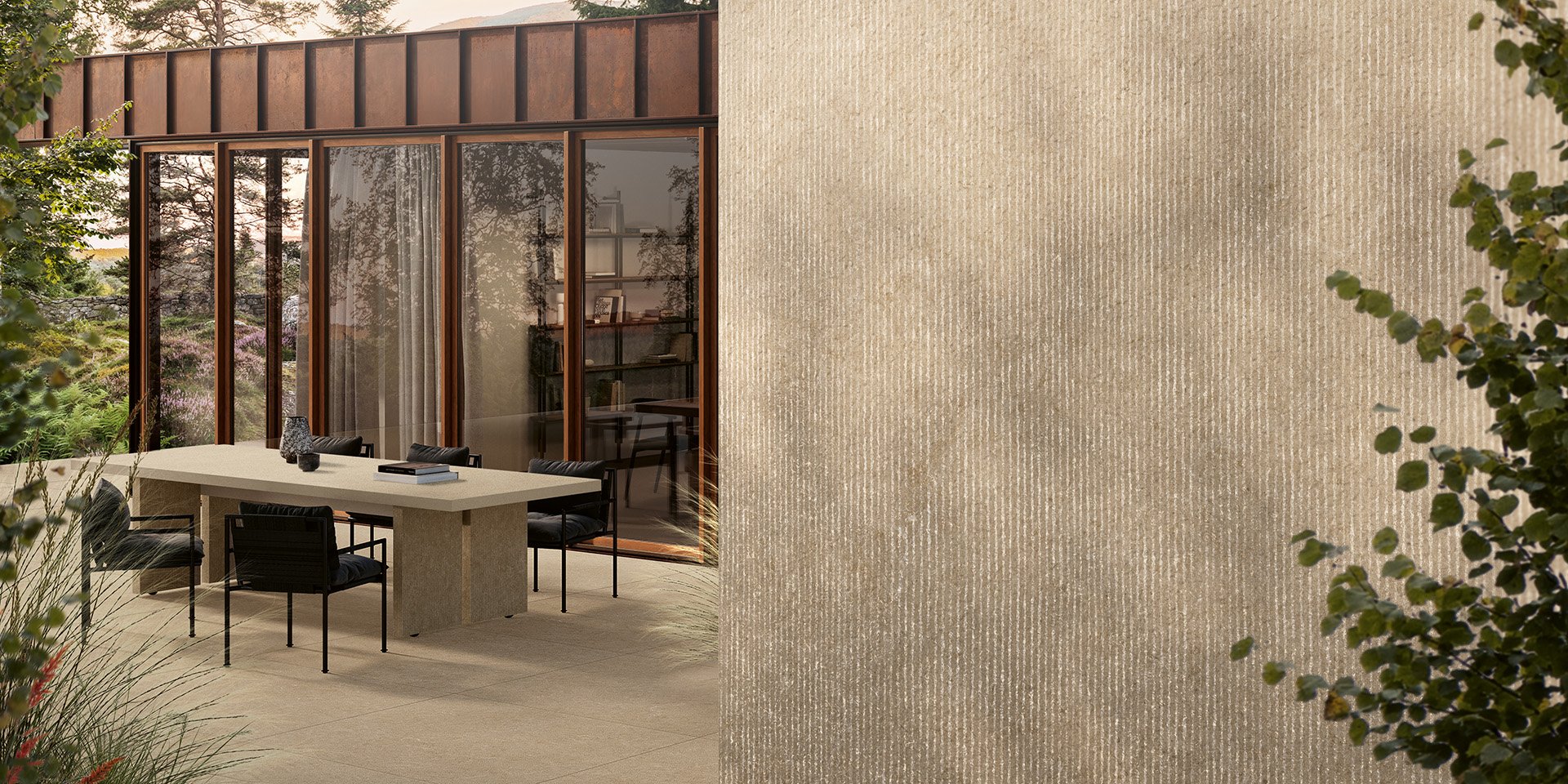 Gres porcellanato Iconic2 del_conca_iconic_ecru_mineral_royal_outdoor_02_top_1920x960 - Ceramica del Conca