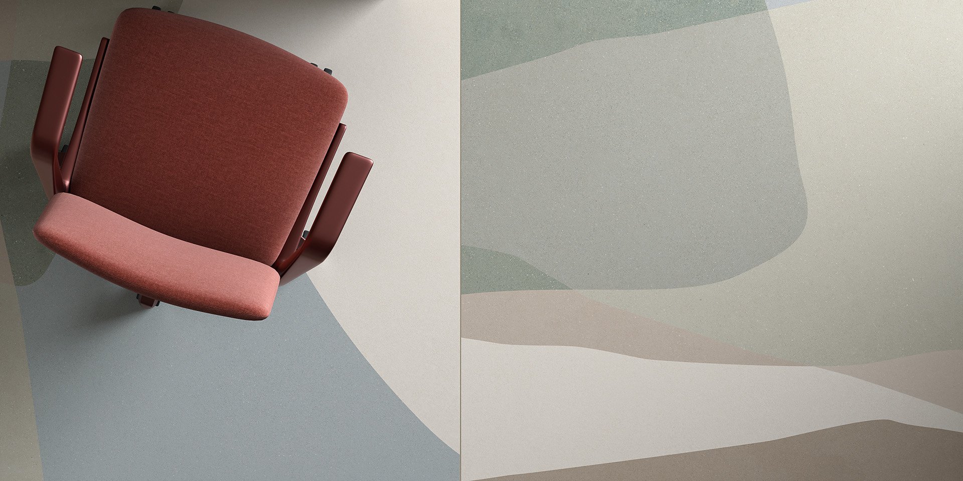 Bioterre, the new floor and wall tile collection at Cersaie 2024  - Ceramica del Conca