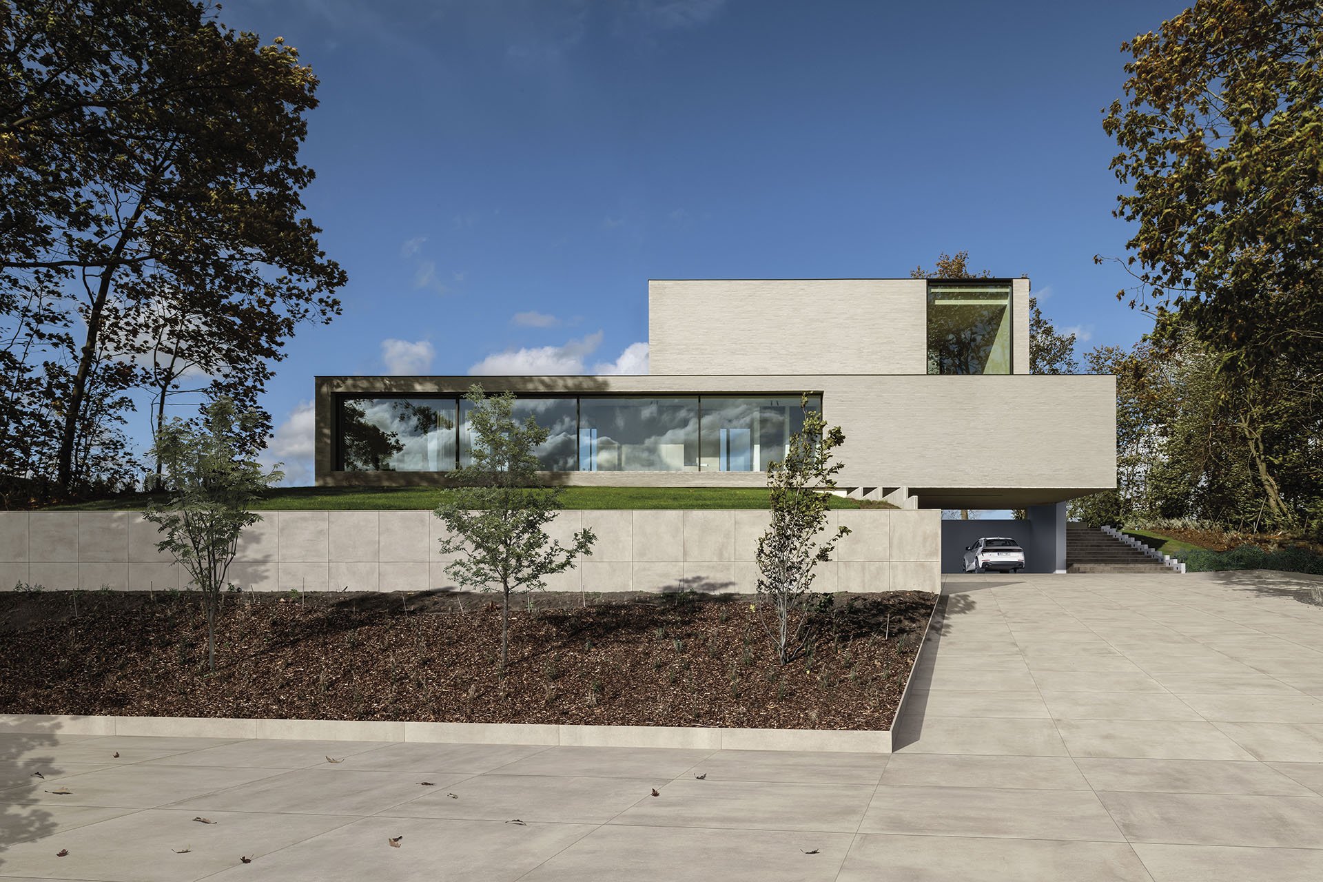 Grès Cérame Cours carrossables et garages cortili_top - Ceramica del Conca