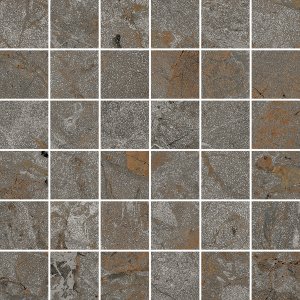 Porcelain Stoneware Anthracite del_conca_aurora_anthracite_hau_8_mosaico - Ceramica del Conca