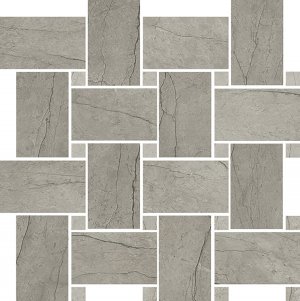 Porcelain Stoneware Silver G3BO15INS - Ceramica del Conca