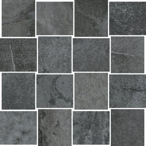 Porcelain Stoneware Nero G3CL08MO - Ceramica del Conca