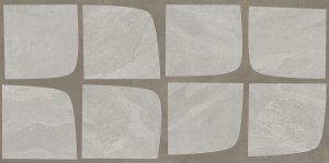 Porcelain Stoneware Grey GCNS05SINER - Ceramica del Conca