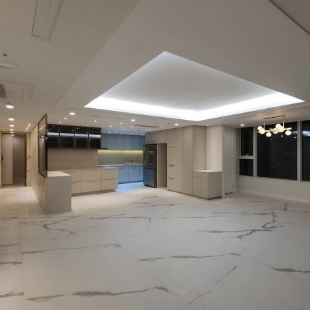 Das Design von Calacatta kleidet ein Penthouse in Seoul von Grund auf ein e44843b2-93a2-40ce-85d1-b9a3a49864ec - Ceramica del Conca