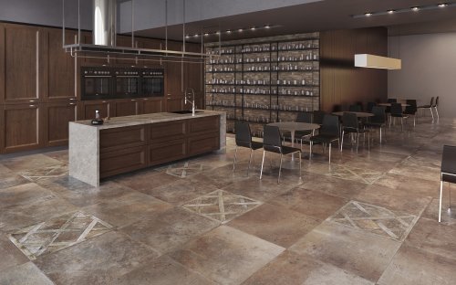 Porcelain Stoneware Dining room  - Ceramica del Conca