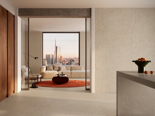 Feinsteinzeug Grosse Formate del_conca_iconic_ivory_matter_mineral_royal_dusty_matter_living_02_pred_1600x1200 - Ceramica del Conca