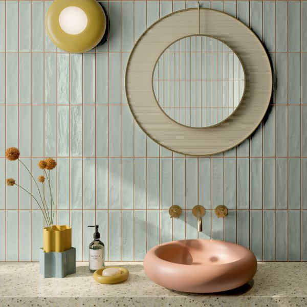 Les Ghiaccioli en gr&egrave;s &eacute;maill&eacute; de Faetano volent la vedette DC_GHIACCIOLI_BAGNO%203_ALTA_V2_1 - Ceramica del Conca