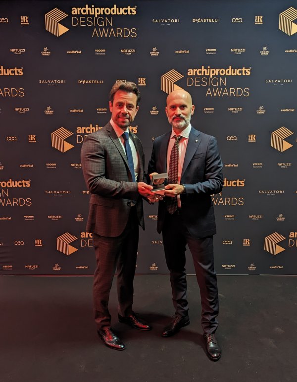 Archiproducts Awards 2023 per Dinamika Marble Edition di Del Conca PXL_20231116_191222748 - Ceramica del Conca