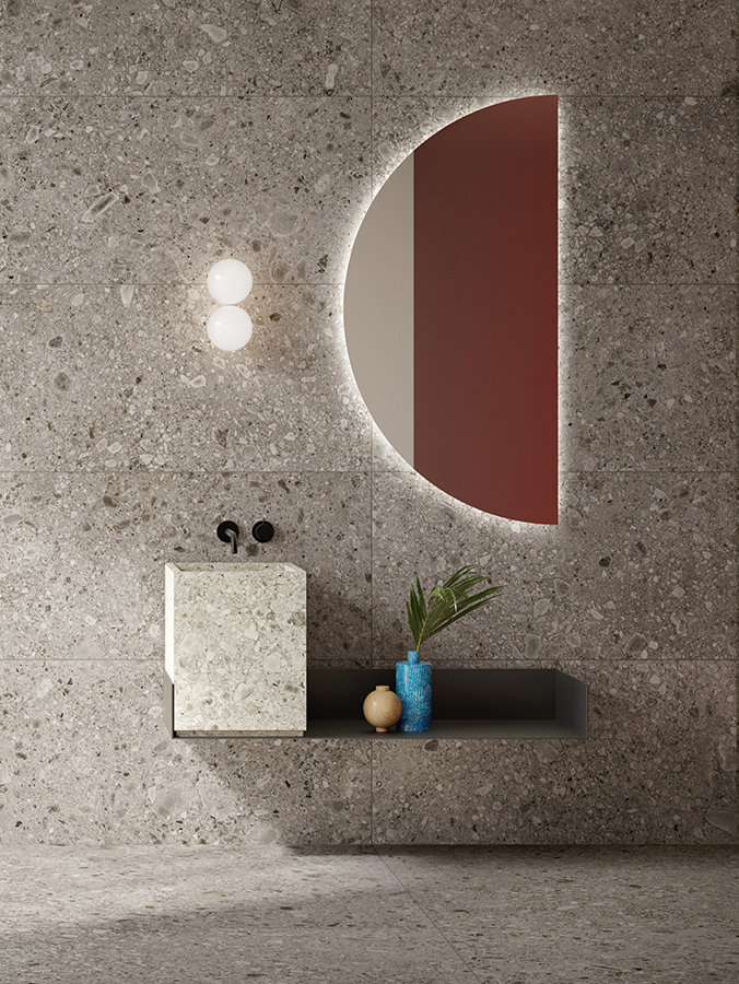 Porcelain Stoneware Solutions Architettura_Custom-Made_Lavandino - Ceramica del Conca