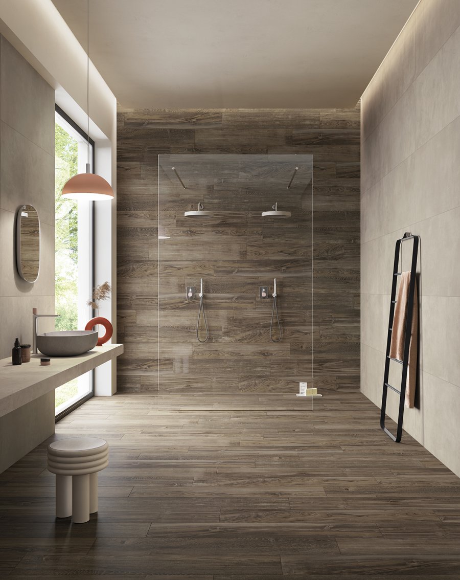 Zerbino Per Interni Con Tema Camper – Effetto Legno, 60x40 Cm – Antiscivolo, Lavabile – Stampato Nel Regno Unito